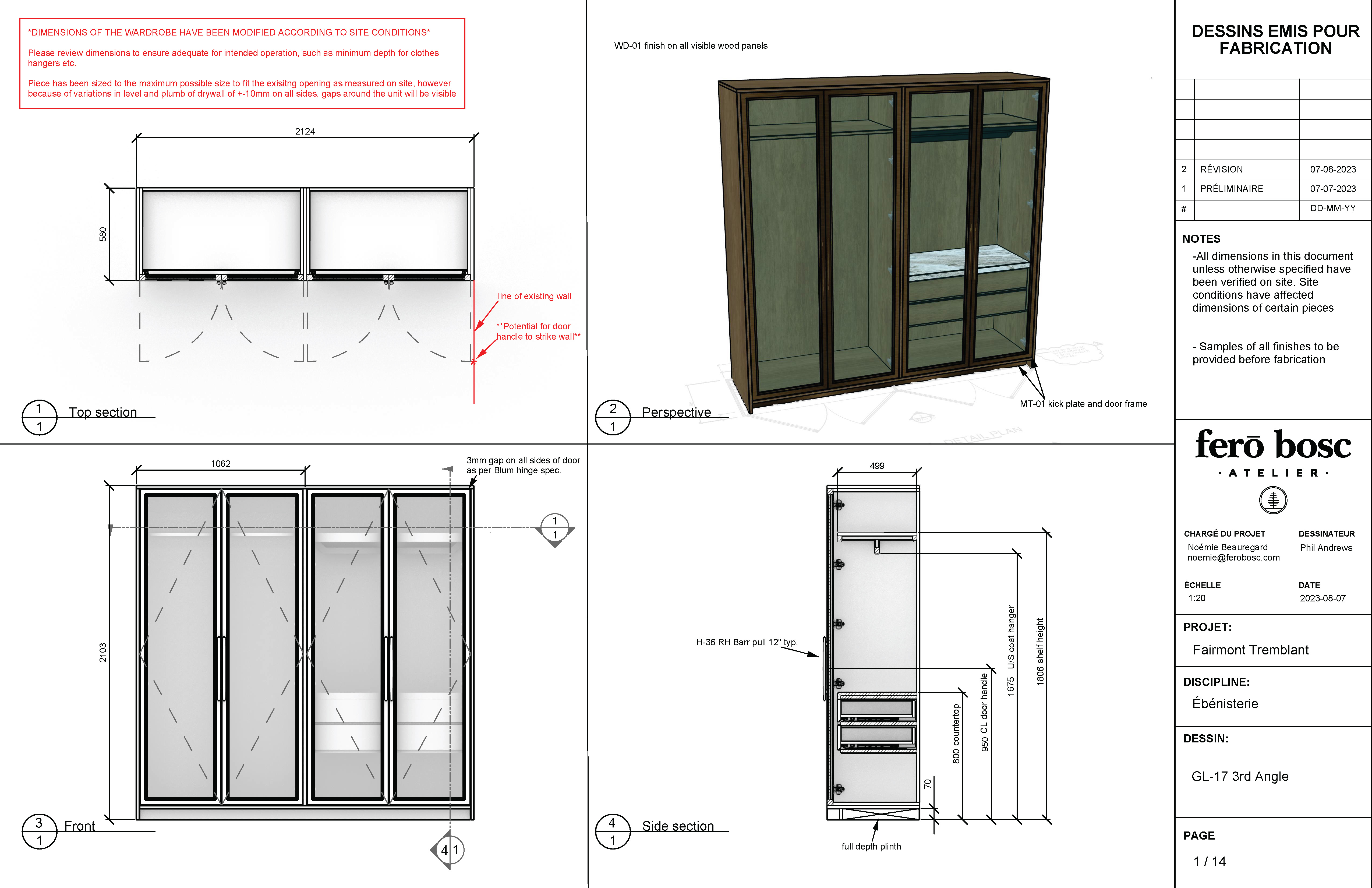 Meubles Gold Lounge Fairmont Tremblant